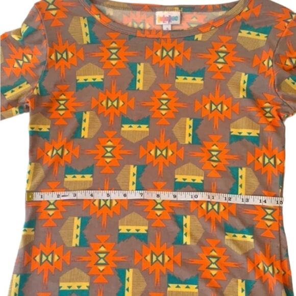 LuLaRoe Dress Multi color print Size Small. - Picture 4 of 4
